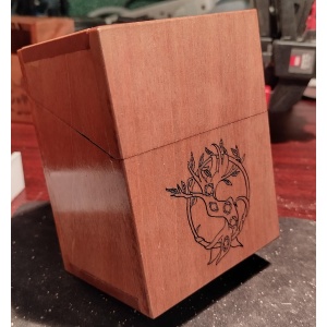 Fliptop Deck Box – Secure, Customizable Storage for Cards in Multiple Sizes